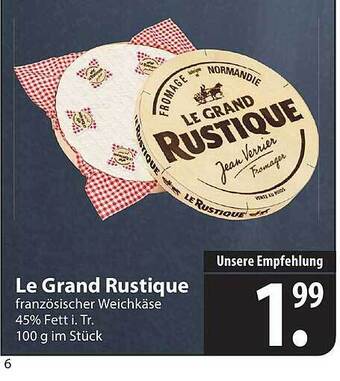 Famila Nord Ost Le Grand Rustique Angebot