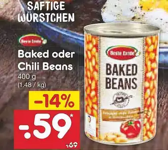 Netto Marken-Discount Baked Oder Chili Beans Angebot