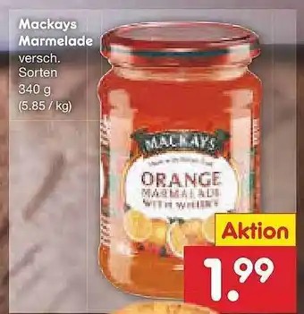 Netto Marken-Discount Mackays Marmelade Angebot