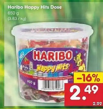 Netto Marken-Discount Haribo Happy Hits Dose Angebot