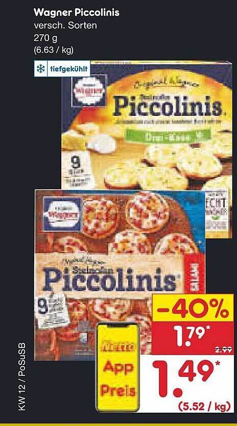 Wagner Piccolinis Angebot Bei Netto Marken Discount Wagner Piccolinis Angebot Bei Netto Marken Discount