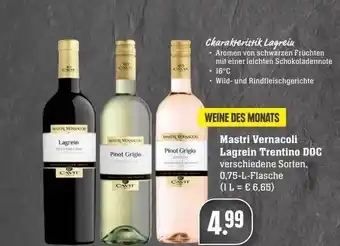 Scheck-in-Center Mastri Vernacoli Lagrein Trentino Doc Angebot