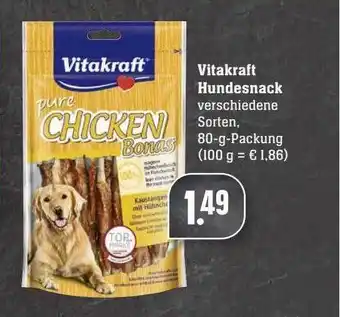 Scheck-in-Center Vitakraft Hundesnack Angebot