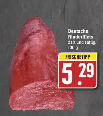 Scheck-in-Center Deutsche Rinderfilets Angebot