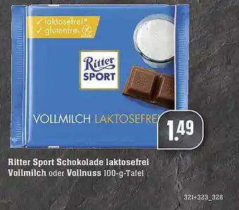 Edeka Ritter Sport Schololade Laktosefrei Vollmilch Oder Vollnuss Angebot