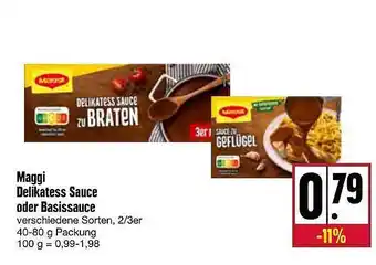 Kupsch Maggi Delikatess Sauce Oder Basissauce Verschiedene Sorten Angebot