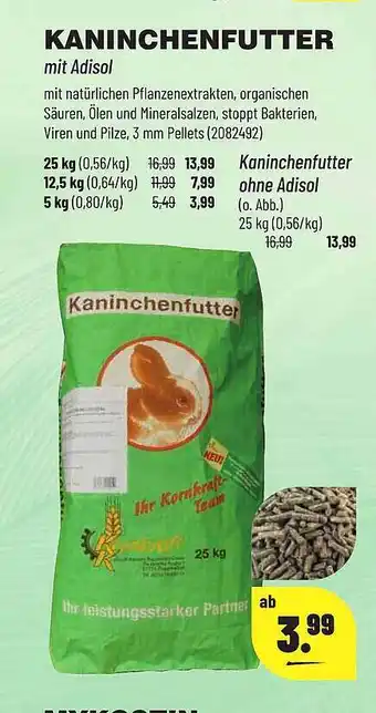 Leitermann Baumarkt Kaninchenfutter Angebot