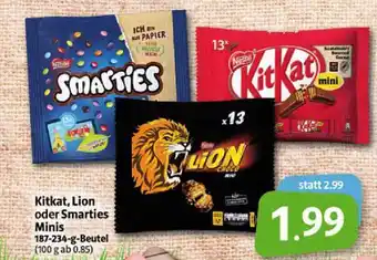 Markant Markt Kitkat, Lion Oder Smarties Minis Angebot