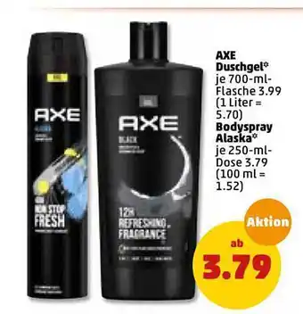 PENNY Axe Duschgel Oder Bodyspray Alaska Angebot