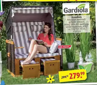 ROLLER Gardiola Strandkorb Angebot