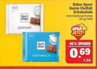 Marktkauf Ritter Sport Bunte Vielfalt Schokolade Angebot