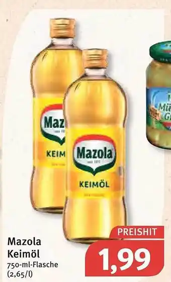 Feneberg Mazola Keimöl Angebot