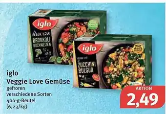 Feneberg Iglo Veggie Love Gemüse Angebot