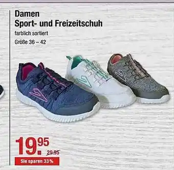 V Markt Damen Sport Und Freizeitschuh Angebot