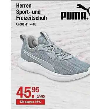 V Markt Puma Herren Sport Und Freizeitschuh Angebot