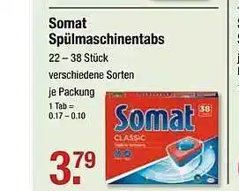 V Markt Somat Spülmaschinentabs Angebot