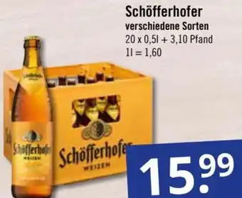 GetränkePartner Schöfferhofer 20x0,5L Angebot