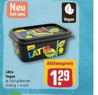 REWE Lätta Vegan Angebot