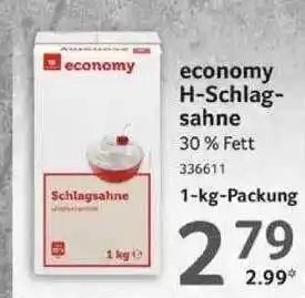 Selgros Economy H-schlagsahne Angebot