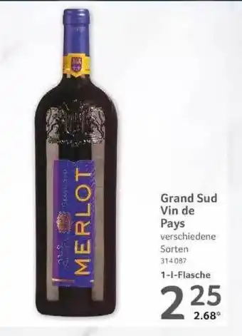 Selgros Grand Sud Vin De Pays Angebot