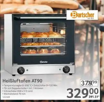 Selgros Heißluftofen At90 Bartscher Angebot