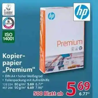 Selgros Kopierpapier „premium” Hp Angebot