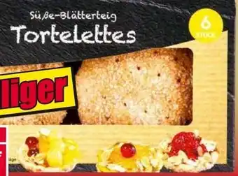 Norma Süße-Blätterteig Tortelettes Angebot