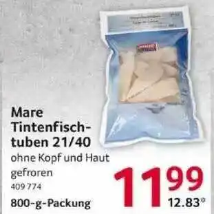 Selgros Mare Tintenfisch-tuben 21 40 Angebot