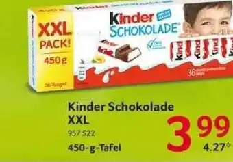 Selgros Kinder Schokolade Xxl Angebot