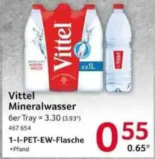 Selgros Vittel Mineralwasser Angebot