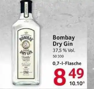 Selgros Bombay Dry Gin Angebot