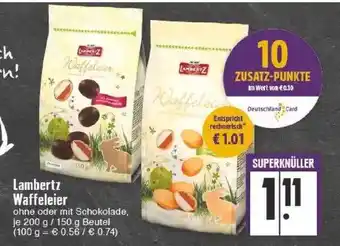 Edeka Lambertz Waffeleier Angebot