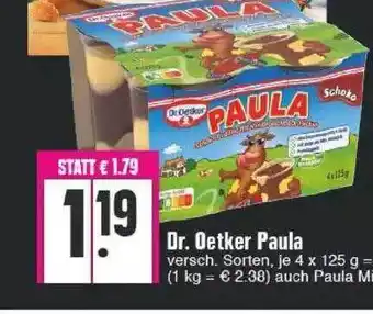 Edeka Dr. Oetker Paula Versch. Sorten Angebot