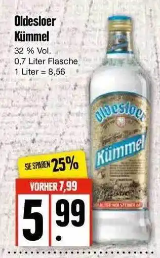 Edeka Oldesloer Kümmel Angebot