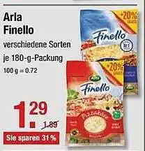 V Markt Arla Finello 180g Angebot