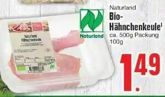 Edeka Naturland Bio- Hähnchenkeule Angebot