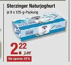 V Markt Sterzinger Naturjoghurt 8x125g Angebot