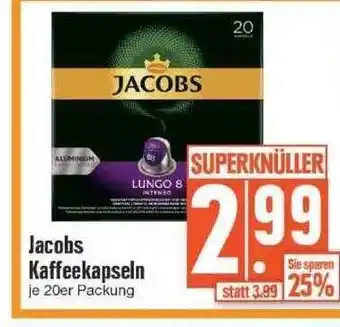 Edeka Jacobs Kaffeekapseln Angebot