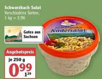 Globus Schwarzbach Salat Angebot