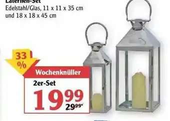 Globus Laternen-set Angebot