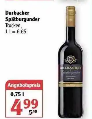 Globus Durbacher Spätburgunder Angebot