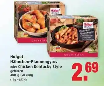 Markant Hofgut Hähnchen-pfannegyros Oder Chicken Kentucky Style Angebot