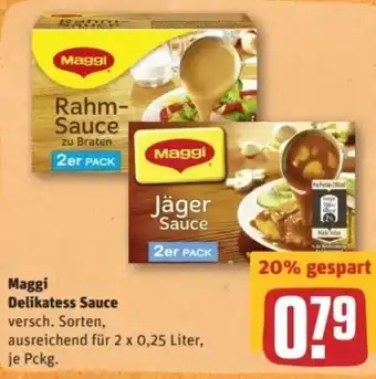 REWE Center Maggi Delikatess Sauce Angebot