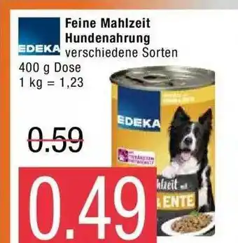 Marktkauf Edeka Feine Mahlzeit Hundenahrung Angebot