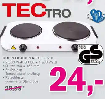 KODi Tectro Doppelkochplatte EH 201 Angebot