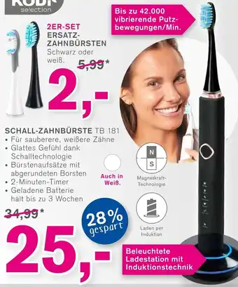 KODi Schall Zahnbürste TB 181 Angebot