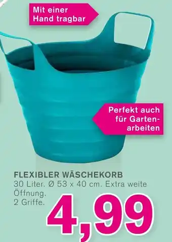 KODi Flexibler Wäschekorb Angebot