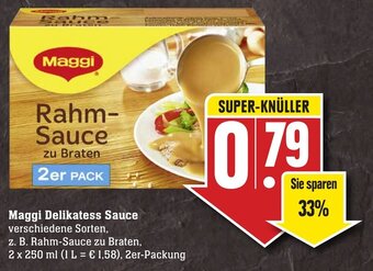 Edeka Neukauf Maggi Delikatess Sauce Angebot