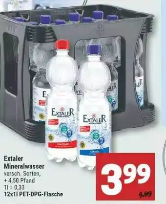 Marktkauf Extaler Mineralwasser Angebot