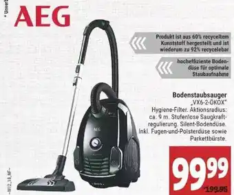 Marktkauf Aeg Bodenstaubsauger Vx6-2-ökox Angebot